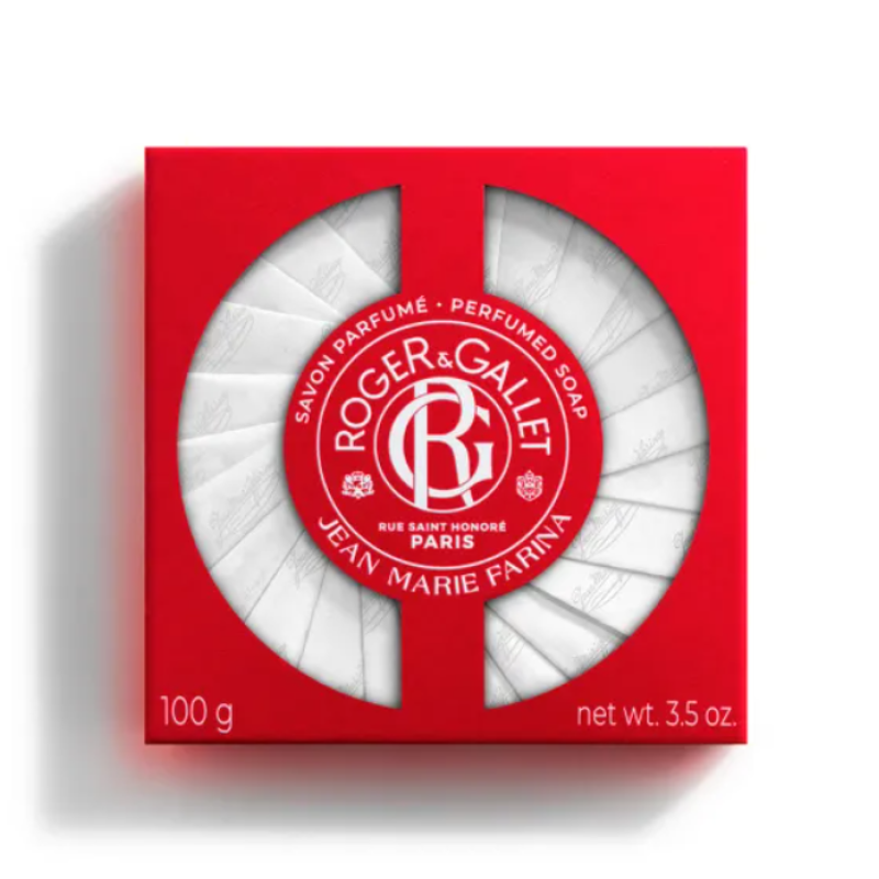 Roger & Gallet Jean Marie Farina Saponetta - Saponetta profumata all'acqua di colonia - 100 g