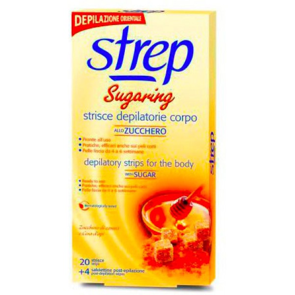 STREP SUGARING STRISCE CORPO 20 PZ