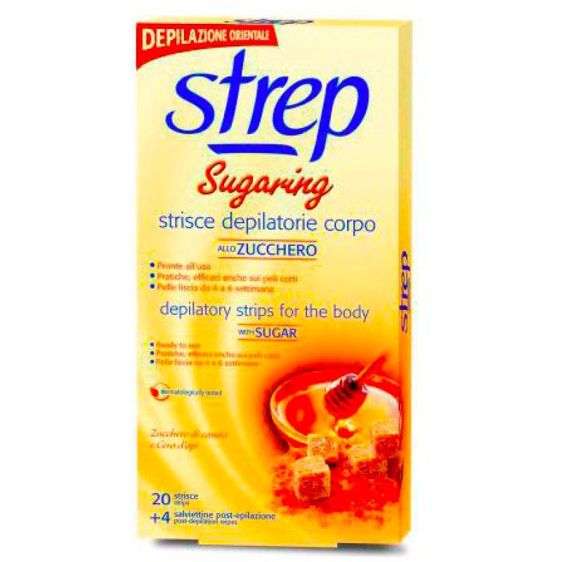 STREP SUGARING STRISCE CORPO 20 PZ