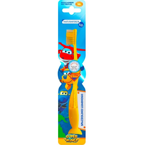 SUPER WINGS SPAZZOLINO LUMINOSO