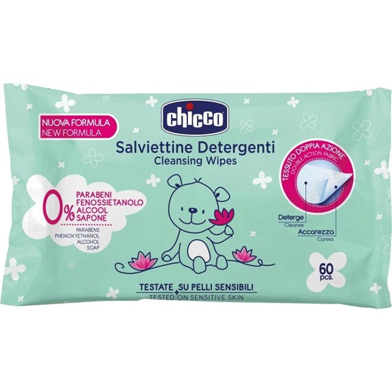 CHICCO SALVIETTINE DETERG 60 PZ