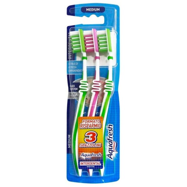 AQUAFRESH SPAZ INTERDENT TRI/PACC