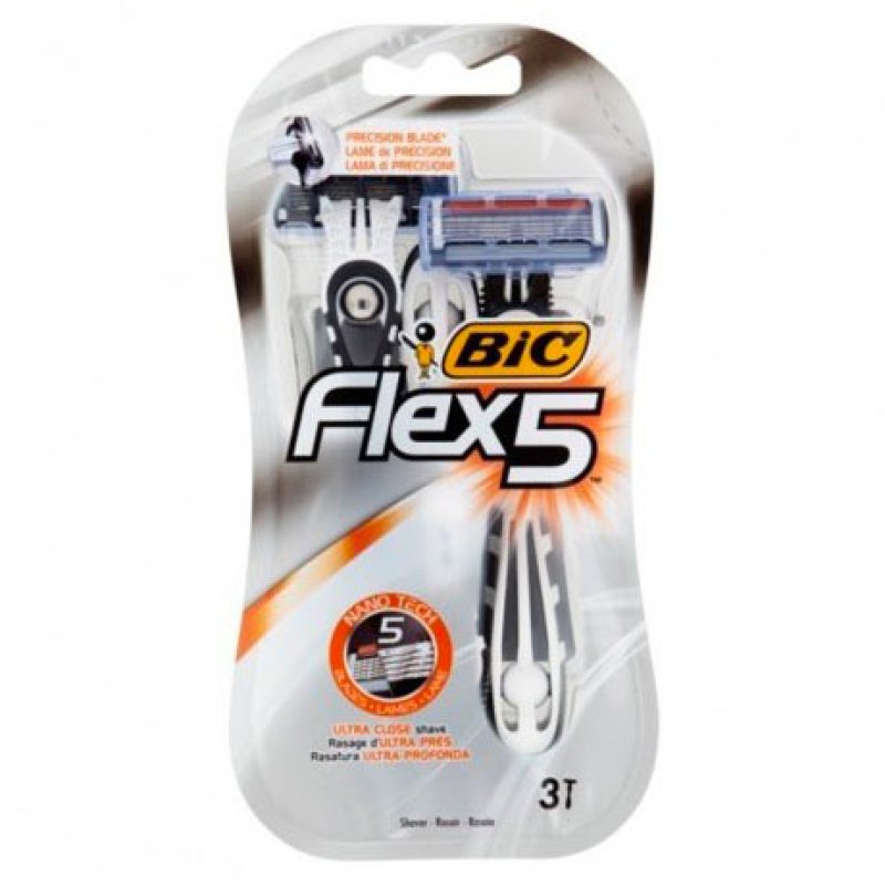 BIC RASOIO BARBA FLEX 5 X 3