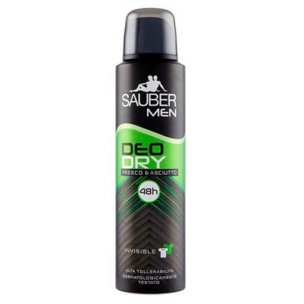 SAUBER MEN DEO DRY F ASCIUT 150 ML