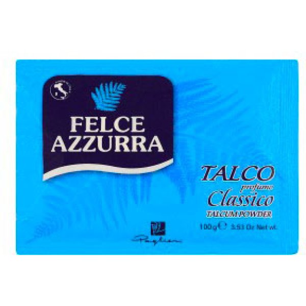 F AZZURRA TALCO BUSTA 100 GR