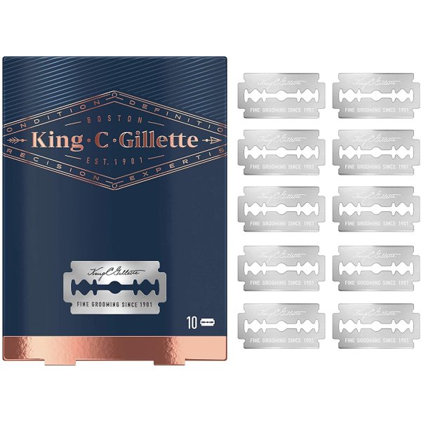 GILLETTE KING LAME SICUREZ X 10PZ