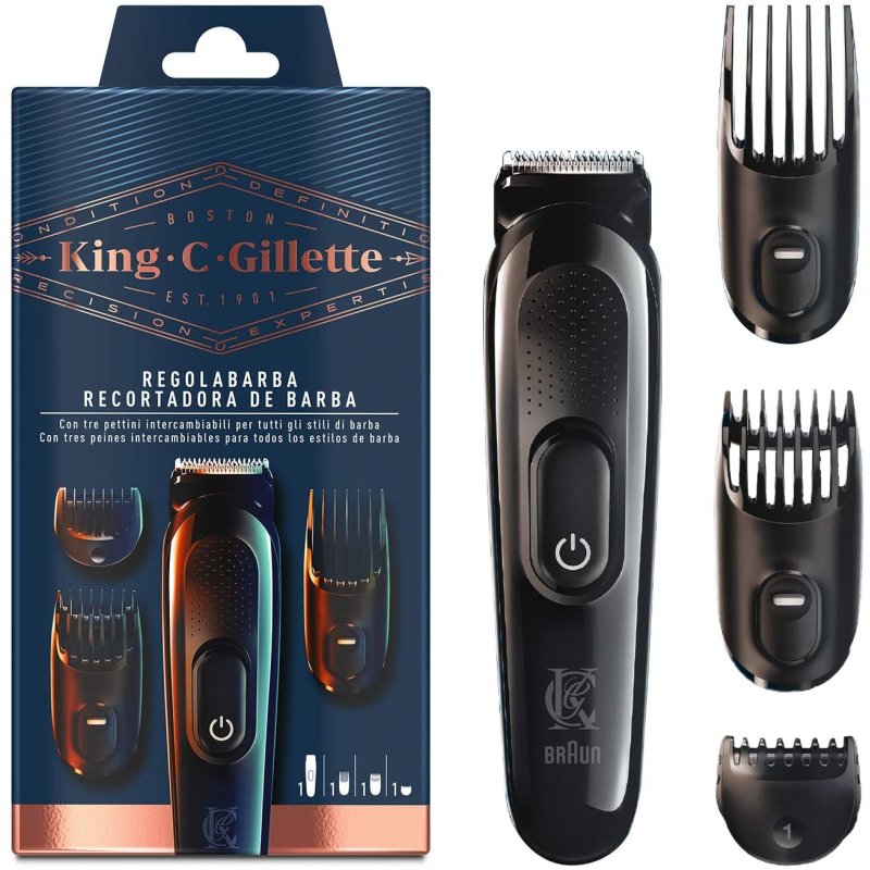 GILLETTE KING KIT REGOLABARBA