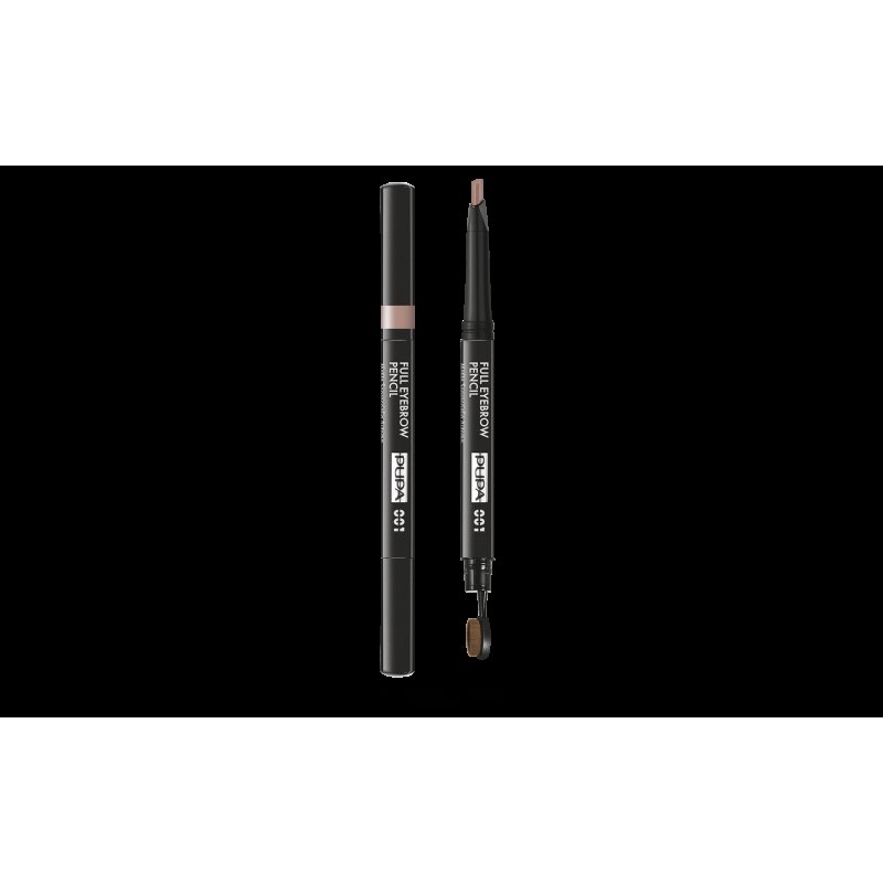 PUPA FULL E/BROW PENCIL BROWN 002