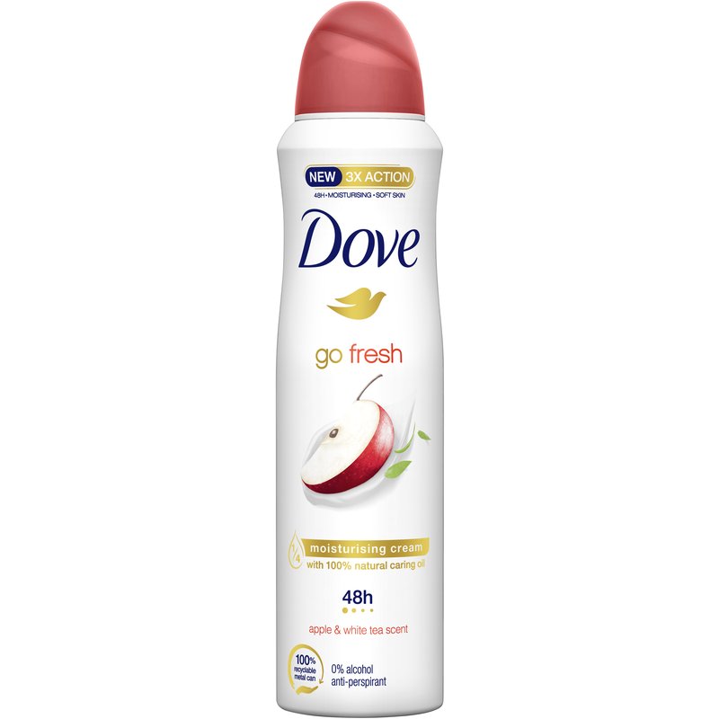 DOVE DEO NEW SPR GO MELA 150 ML