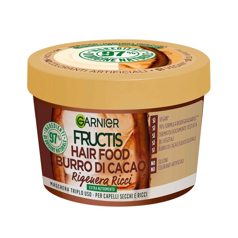 FRUCTIS HAIR FOOD MASC COCOA 390M