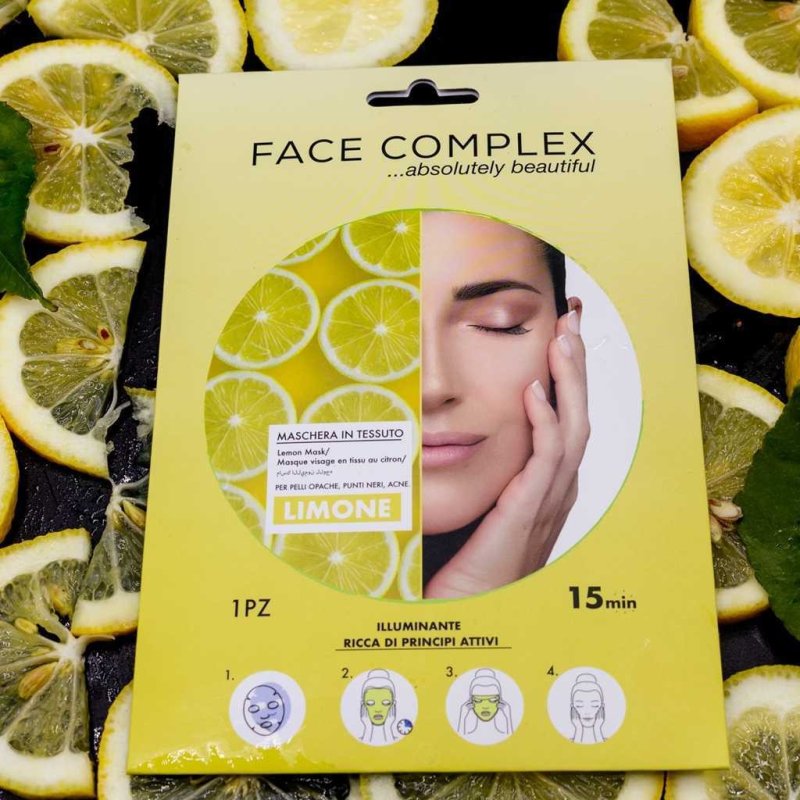 F COMPLEX MASK TESSUTO LIMONE