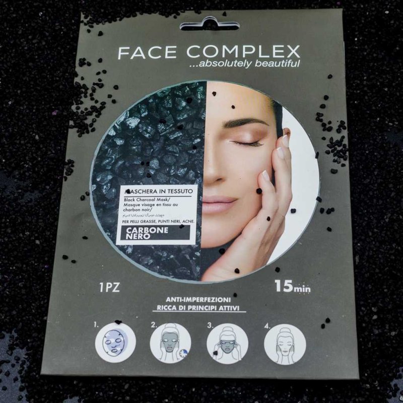 F COMPLEX MASK TESSUTO CARBONE NER