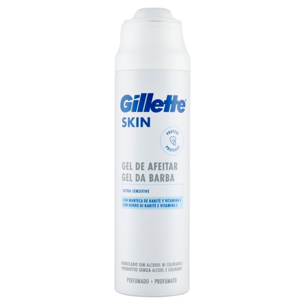 GILLETTE SKIN U.SENS GEL BARBA 200