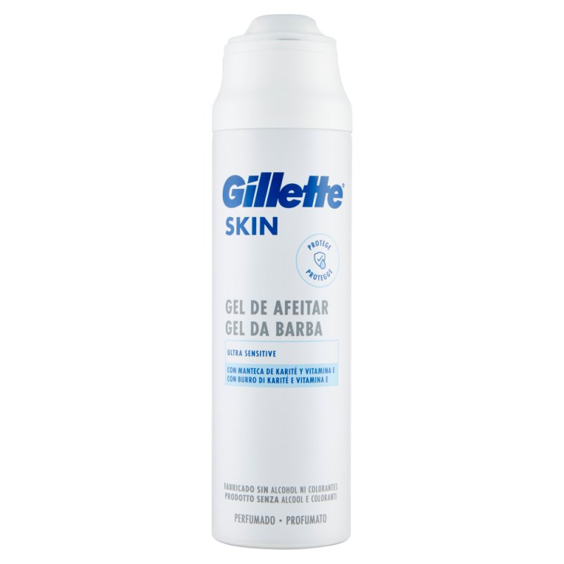 GILLETTE SKIN U.SENS GEL BARBA 200