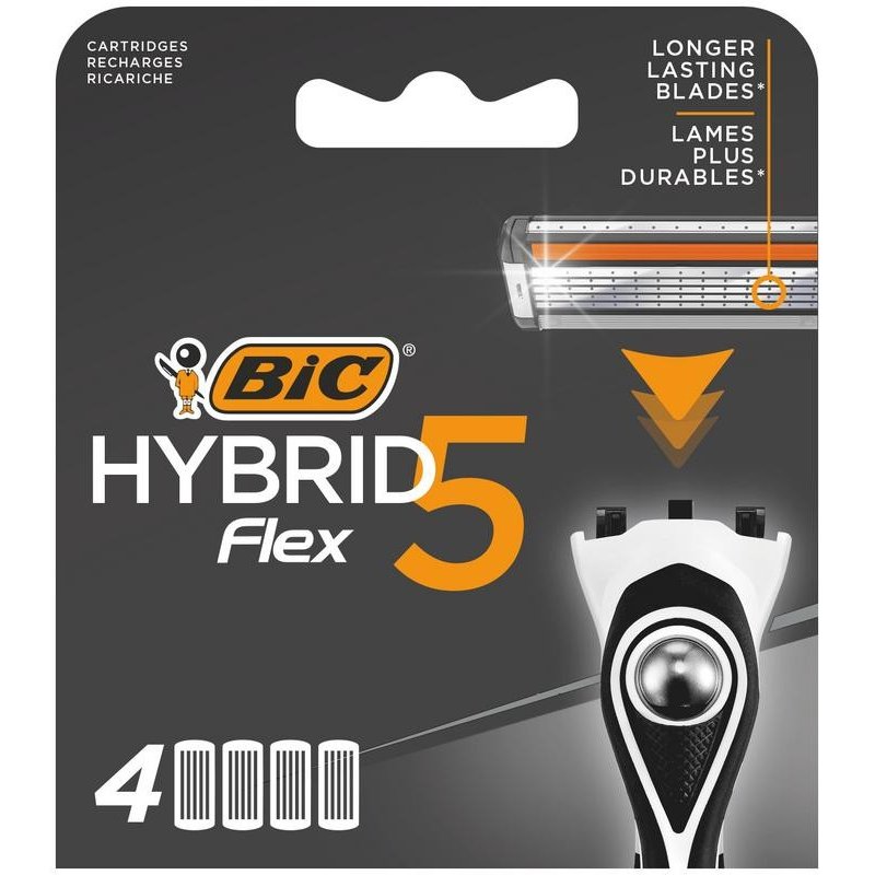 BIC HYBRID FLEX 5 LAME X 4