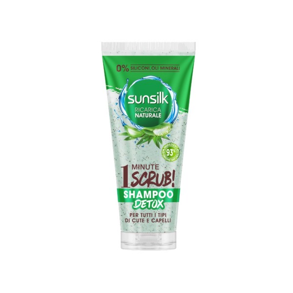 SUNSILK 1MIN SCRUB SH DET NORM 200