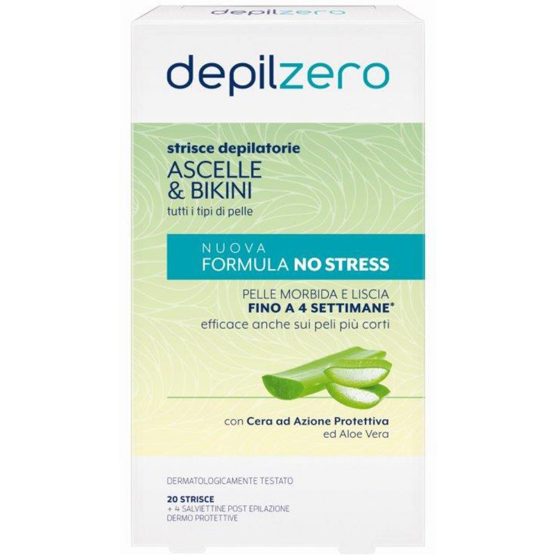 DEPILZERO STRISCE ASCELLE&INGU 20P