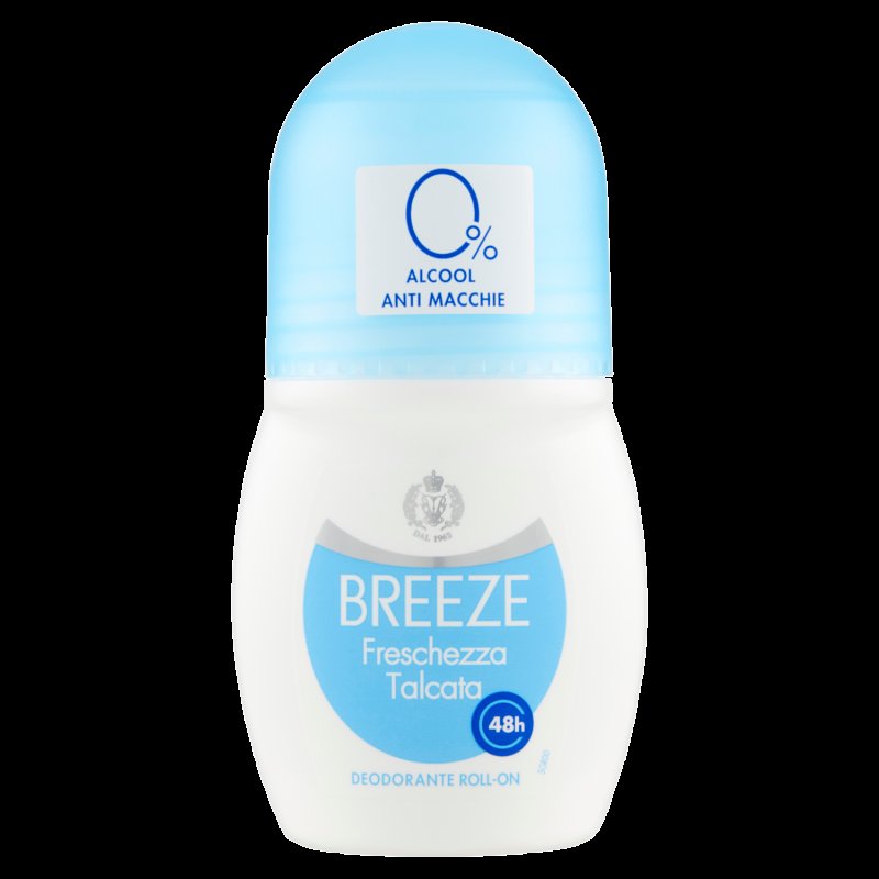 BREEZE DEO NEW ROLL ON F/TALC 50M