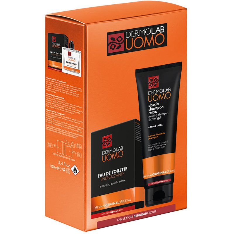 DERMOLAB UOMO KIT N.7 D/SHAMPOO+EDT