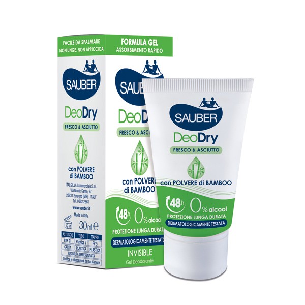 SAUBER DEO DRY GEL 30 ML