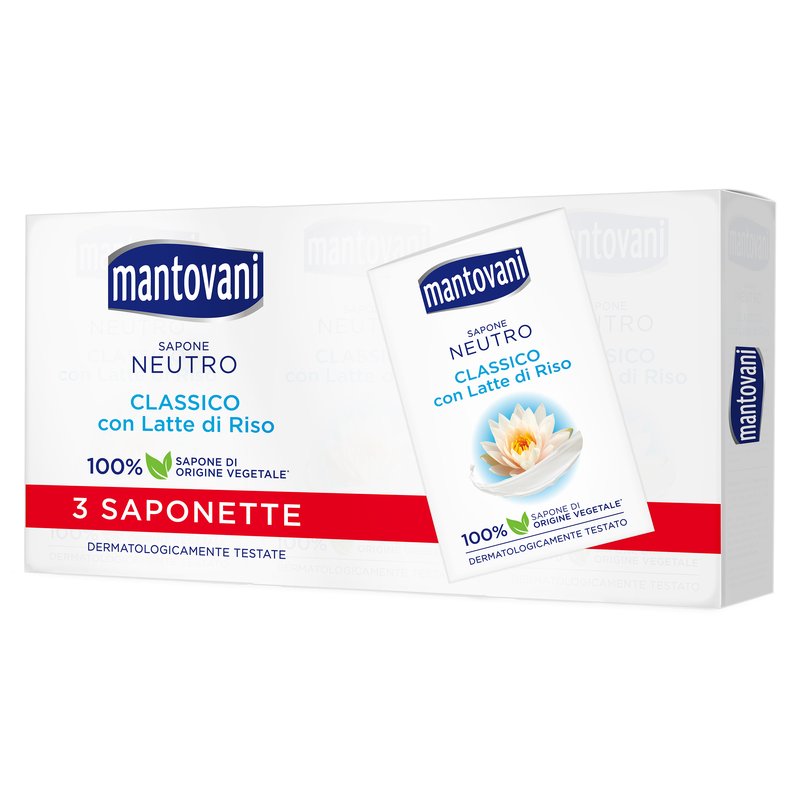 MANTOVANI SAPONE 90 GR X 3