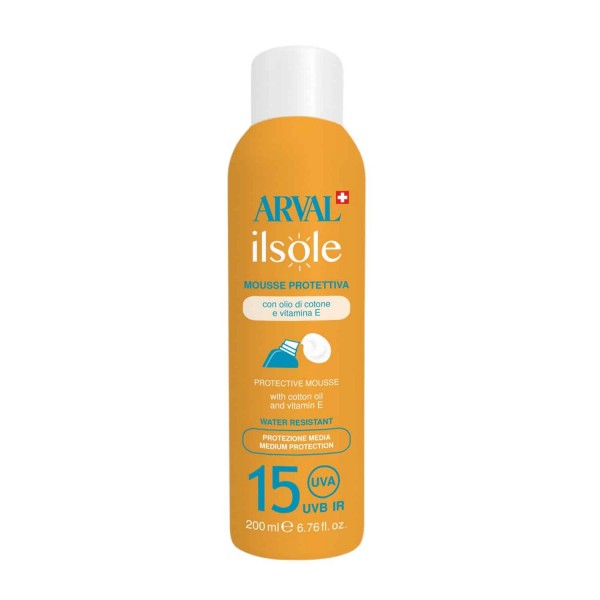 ARVAL SUN MOUSSE PROTETT.SPF15 200M