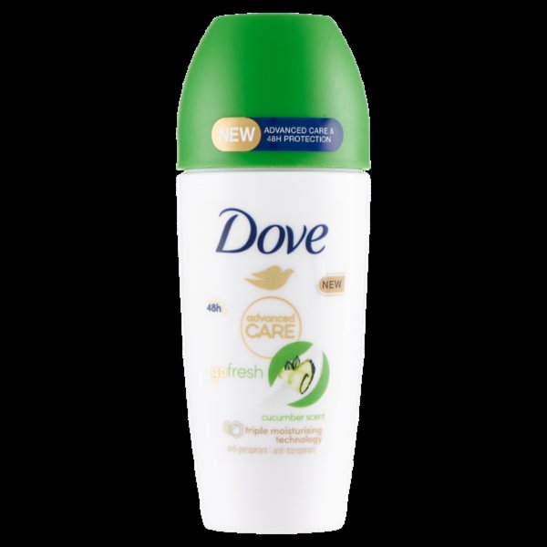 DOVE DEO ADV CARE R-ON CUCUMBER 50