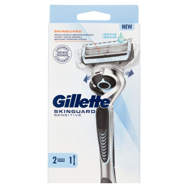 GILLETTE NEW S/GUARD FLEX RAS 2UP