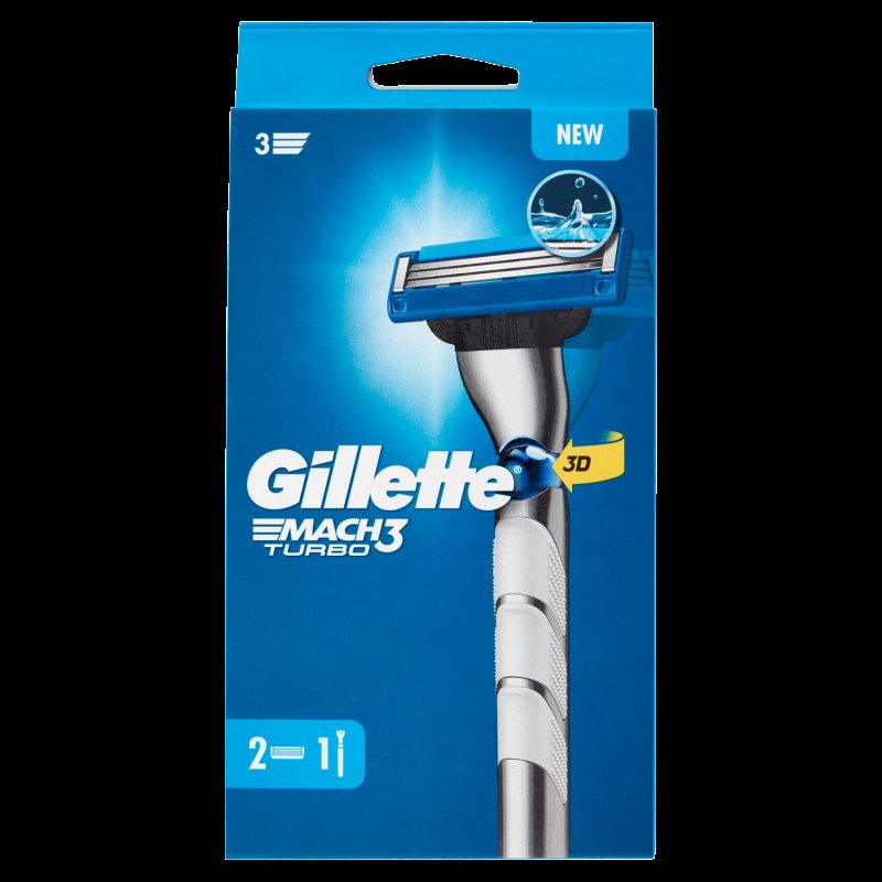 GILLETTE NEW MACH 3 RASOIO T 2UP