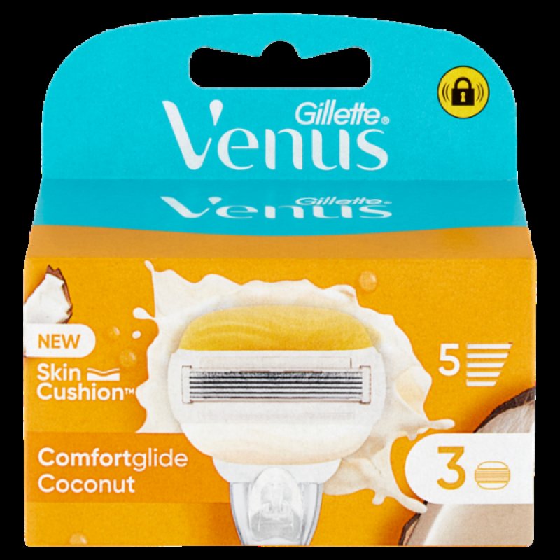 GILLETTE VENUS COCONUT 5 LAME 3PZ