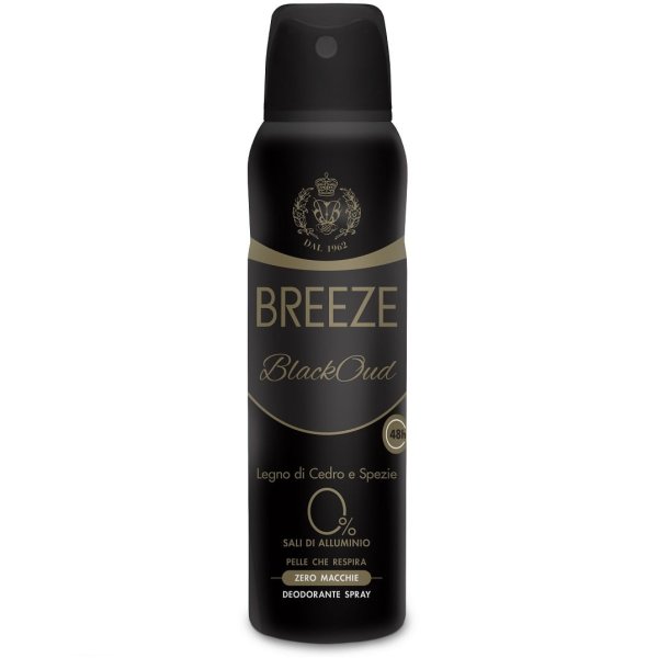 BREEZE DEO NEW SPR BLACK OUD 150ML