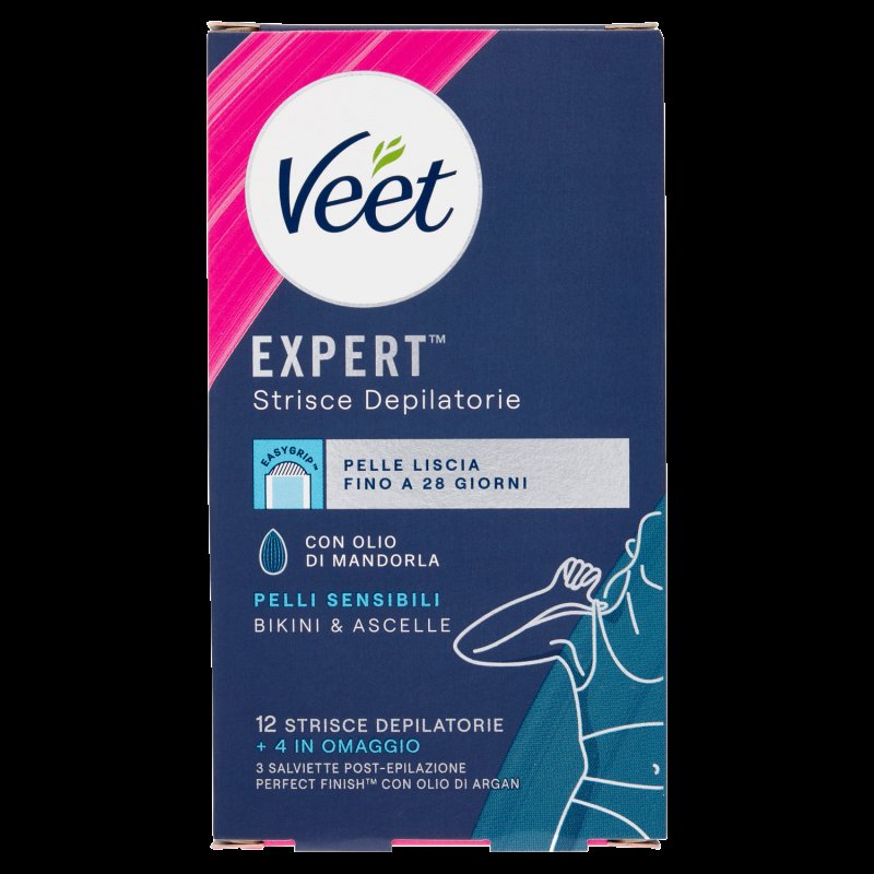 VEET STRISCE EXPERT A/BIKINI 12+4