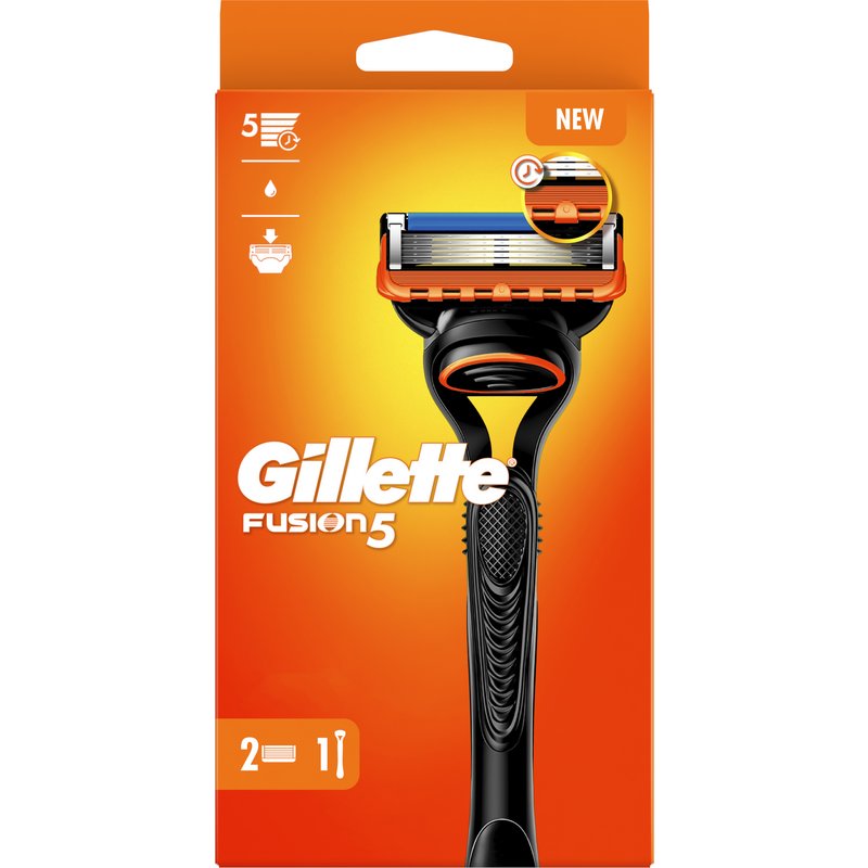 GILLETTE FUSION 5 RASOIO MANU 2/UP