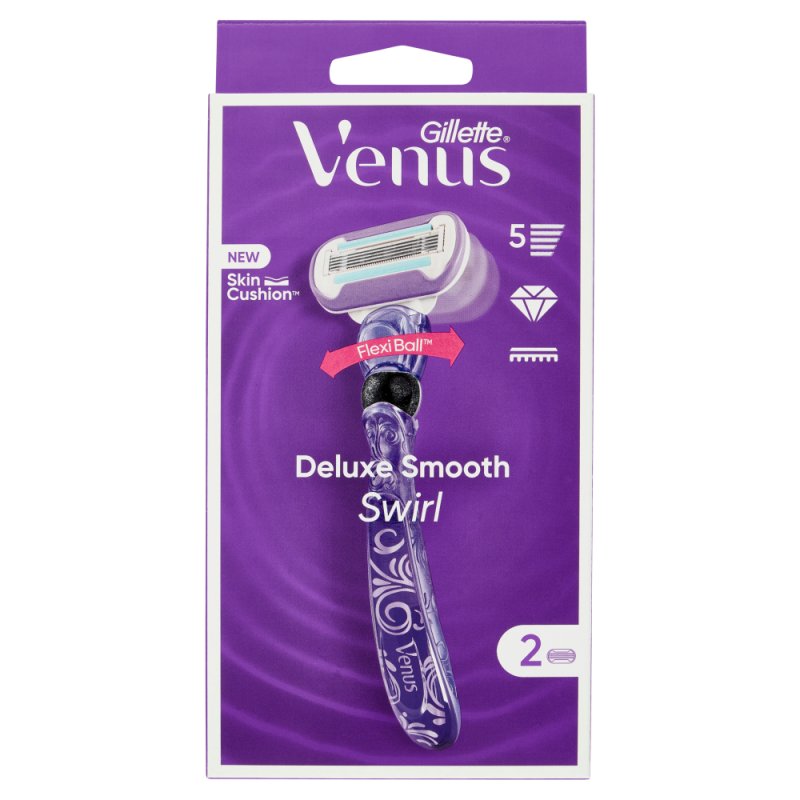 GILLETTE NE VENUS SWIRL RASOIO 2 U