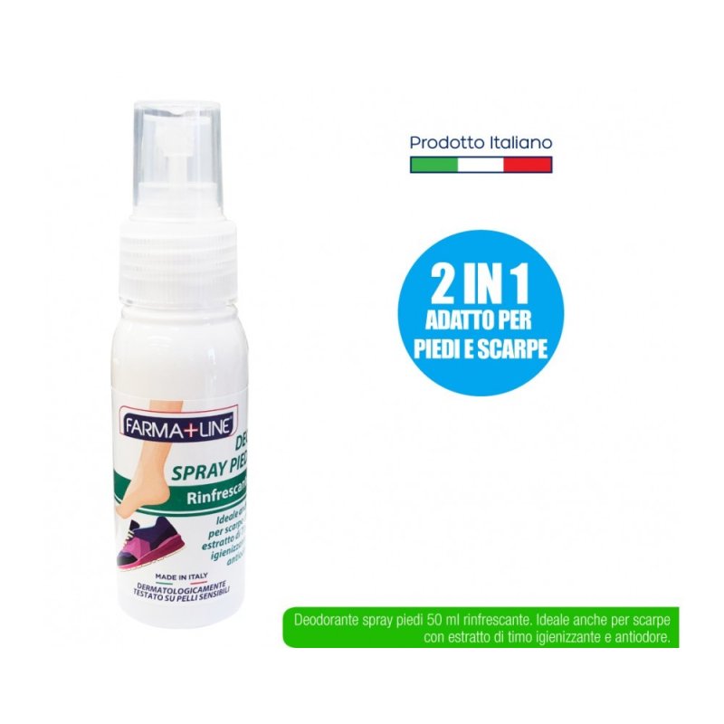 FARMALINE SPRAY PIEDI 50ML A/ODORI