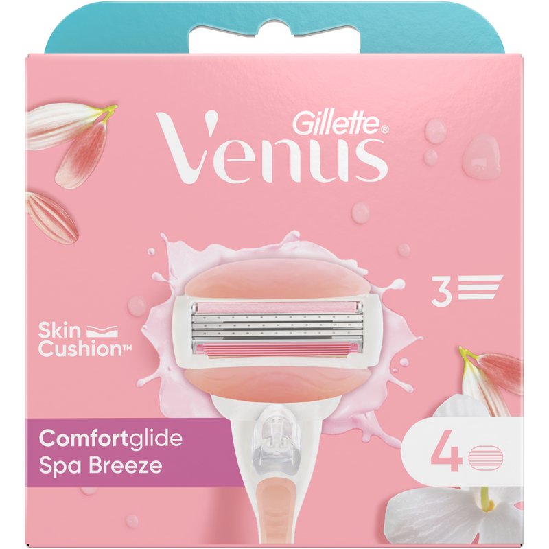 GILLETTE NEW VENUS BREEZE RIC X4