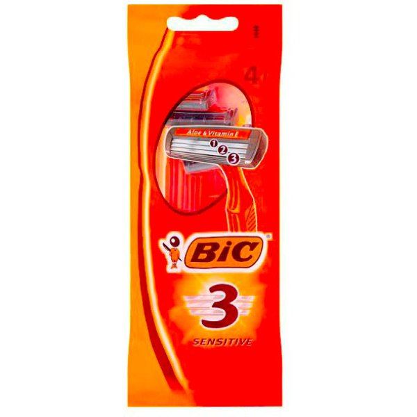 BIC 3 RASOIO BARBA TRILAMA X 4