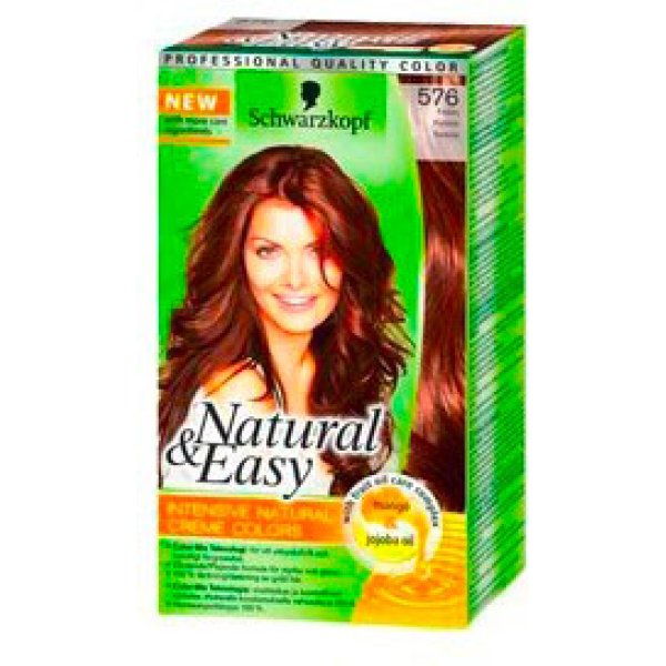 NATURAL & EASY 576 CASTANO ROSSO N
