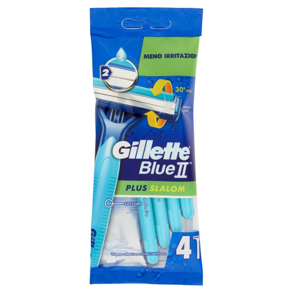 GILLETTE BLU 2 SLALOM PLUS X 4 PZ