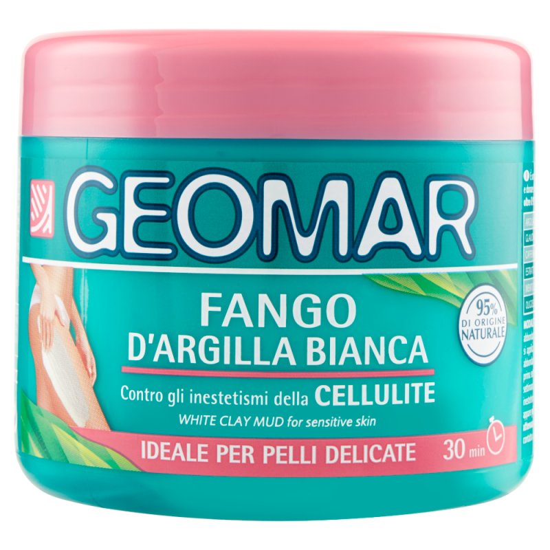 GEOMAR FANGO ARGILLA BIANCA 650 GR