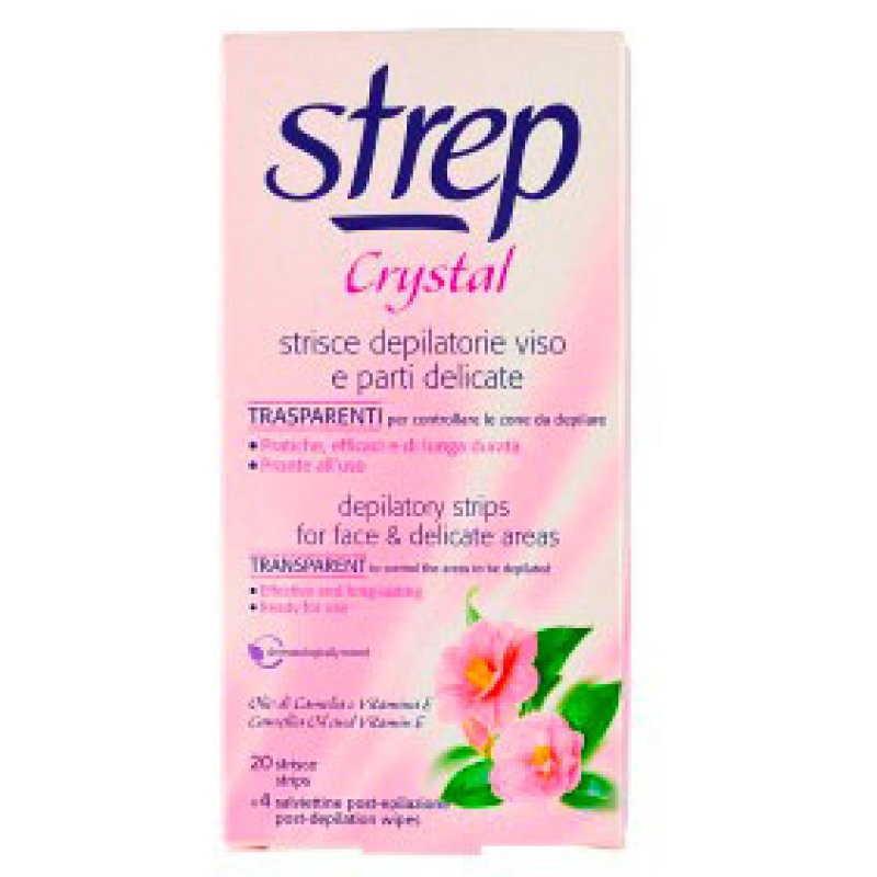 STREP STRISCE VISO CRIST 20P+4SALV