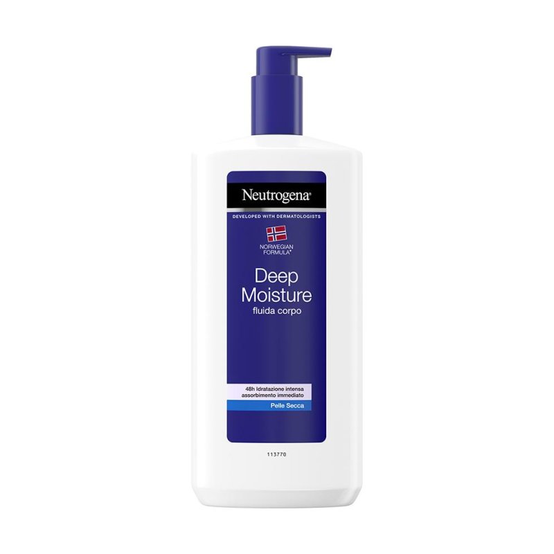 Neutrogena Crema Fluida Corpo - Crema idratante per pelle secca -  400 ml