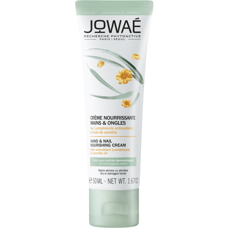 Jowae Crema Nutriente Mani e Unghie - Crema elasticizzante per mani secche e screpolate - 50 ml