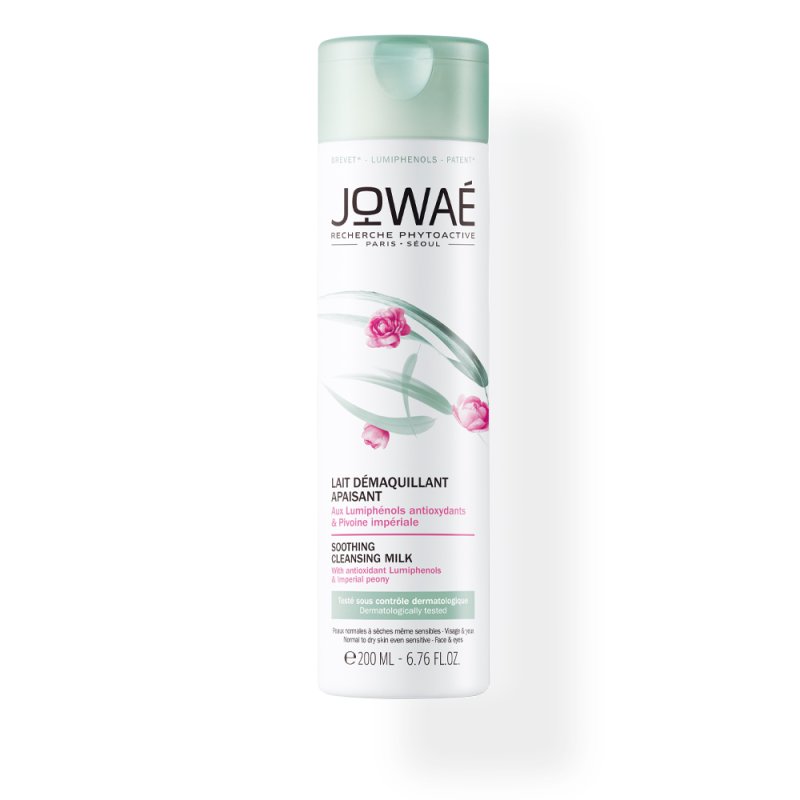 Jowae Latte Struccante Lenitivo - Struccante delicato per viso e occhi - 200 ml