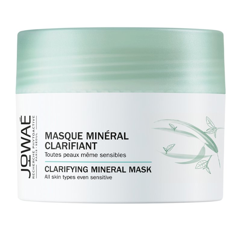 Jowae Maschera Viso Minerale Schiarente - Maschera esfoliante e purificante - 50 ml