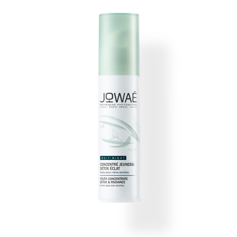 Jowae Concentrato di Giovinezza Detox Preparatore Notte - Concentrato viso pre-trattamento antimacchie ed antietà - 30 ml