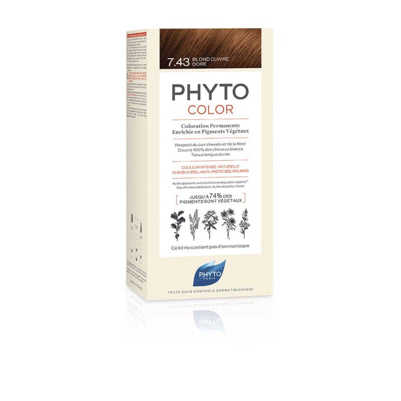 Phyto Phytocolor Tintura Colore 7,43 Biondo Rame Dorato