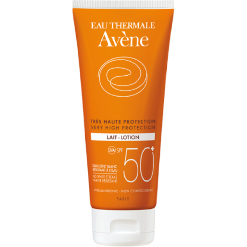 Eau Thermale Avene Latte Solare SPF 50+ -  Protezione molto alta - 100 ml