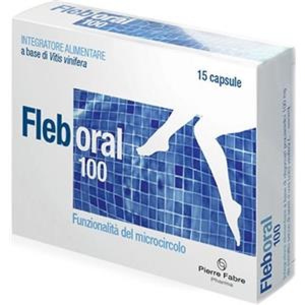 FLEBORAL 100mg 15 Capsule