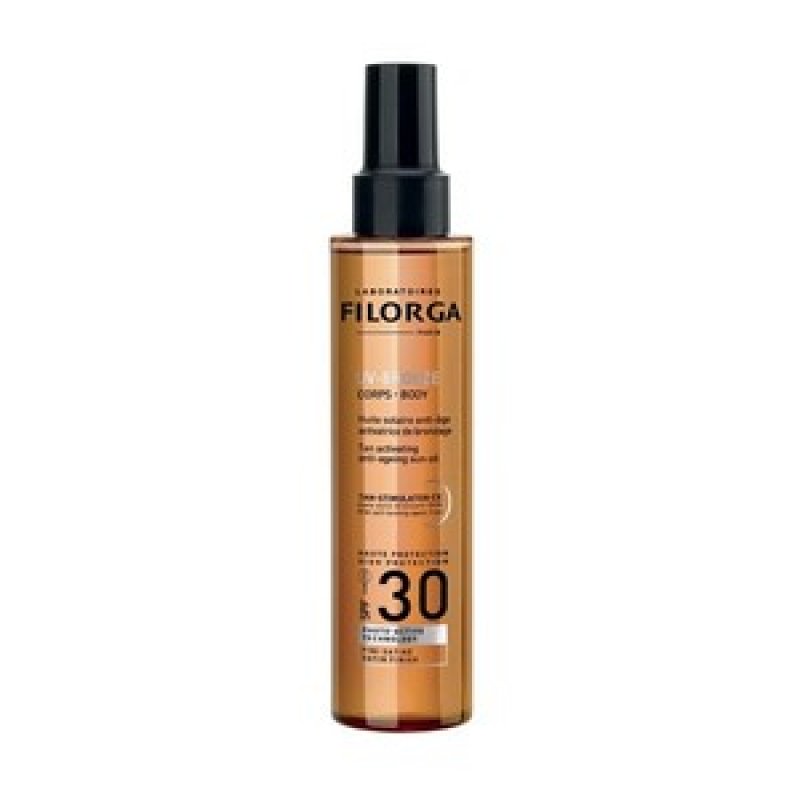 Filorga UV-Bronze Olio solare anti-età SPF 30 Protezione solare alta 150 ml